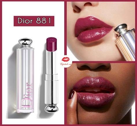 dior addict lipstick 881 swatch|Dior Addict stellar gloss review.